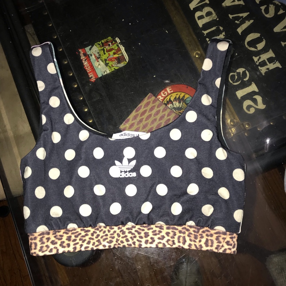 Adidas Mixed Print Sports Bra